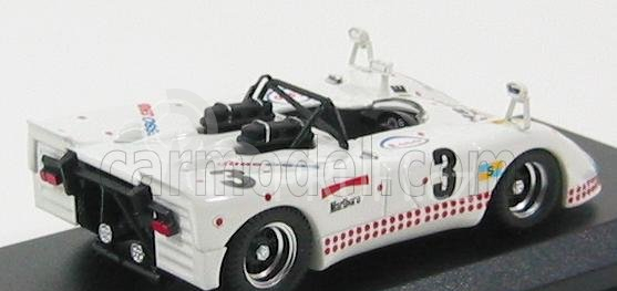 Best-model Porsche Flunder N 3 Le Mans 1975 Poirot - Ortega - Cuyn 1:43 Bílá