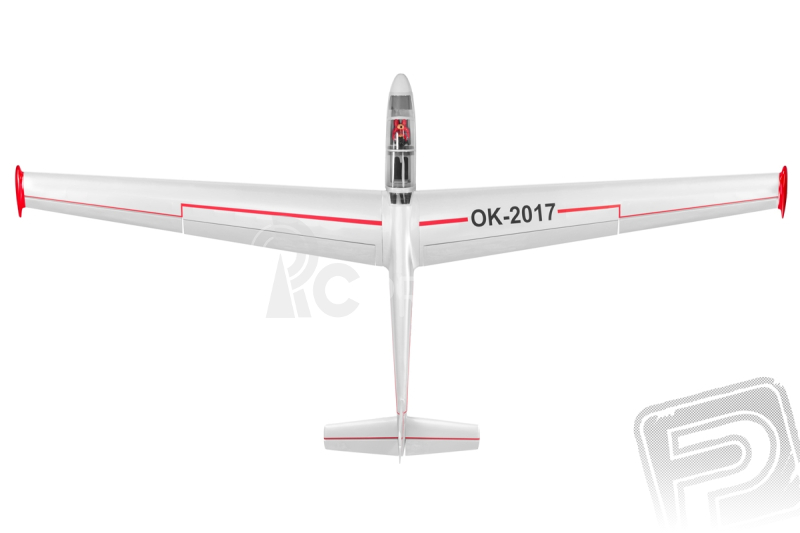 BH138 L-13 Blaník větroň 2700 mm ARF CZ Silver Edition