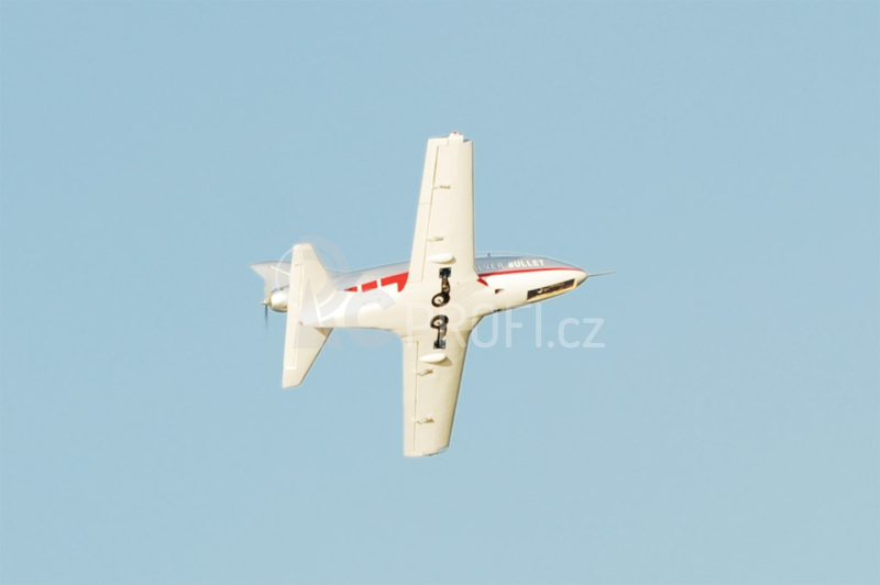 BH142 BEDE BD-5 (1450 mm) s tlačnou vrtulí