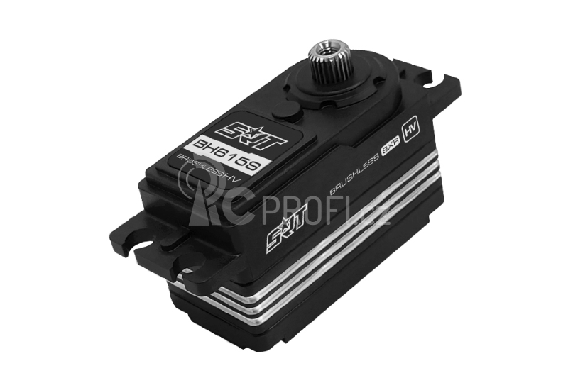 BH615S SSR HiVOLT BRUSHLESS Digital servo - LOW PROFILE (15 kg-0,045s/60°)