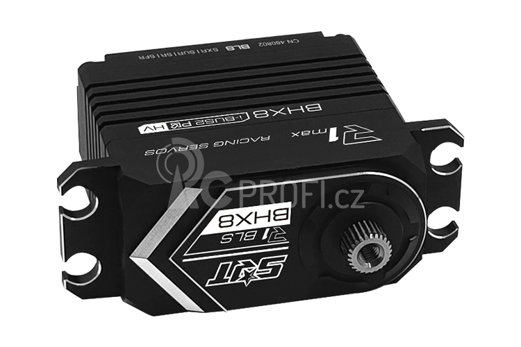 BHX8 HiVOLT BRUSHLESS Digital servo (60 kg-0,07s/60°)
