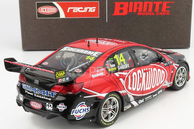 Biante model cars Holden Vf Commodore V8 Team Lockwood Racing N 14 1:18, červená