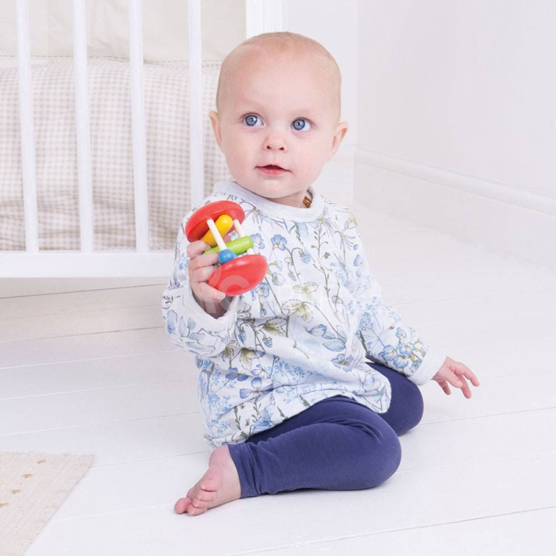 Bigjigs Baby Chrastítko duhový válec