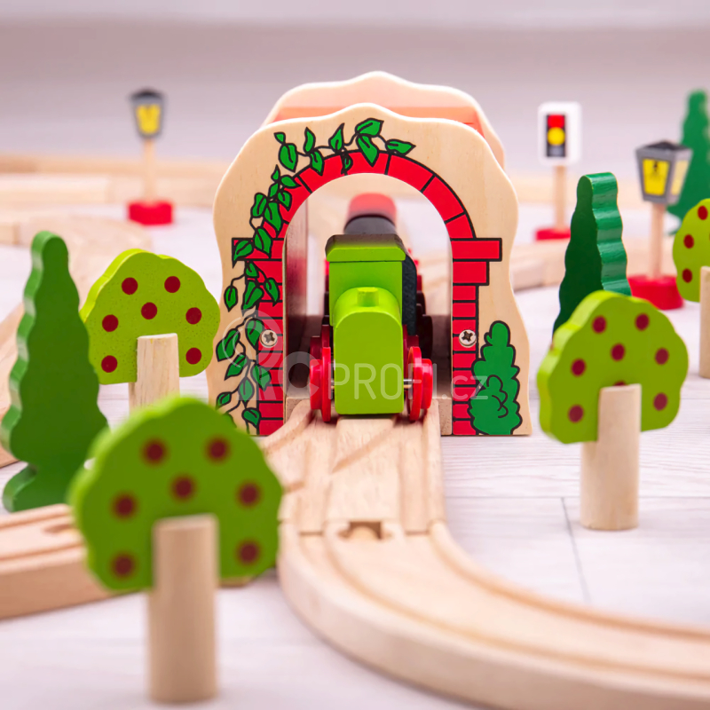 Bigjigs Rail Cihlový železniční tunel