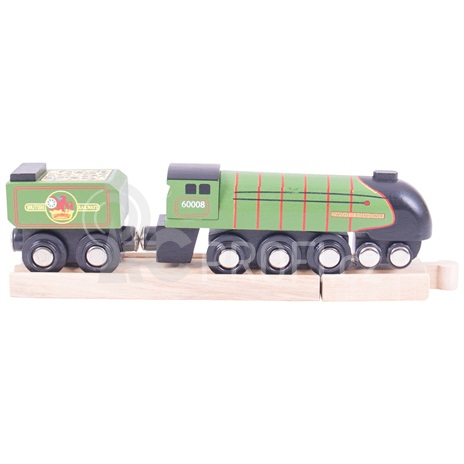Bigjigs Rail Dřevěná replika lokomotiva Eisenhower