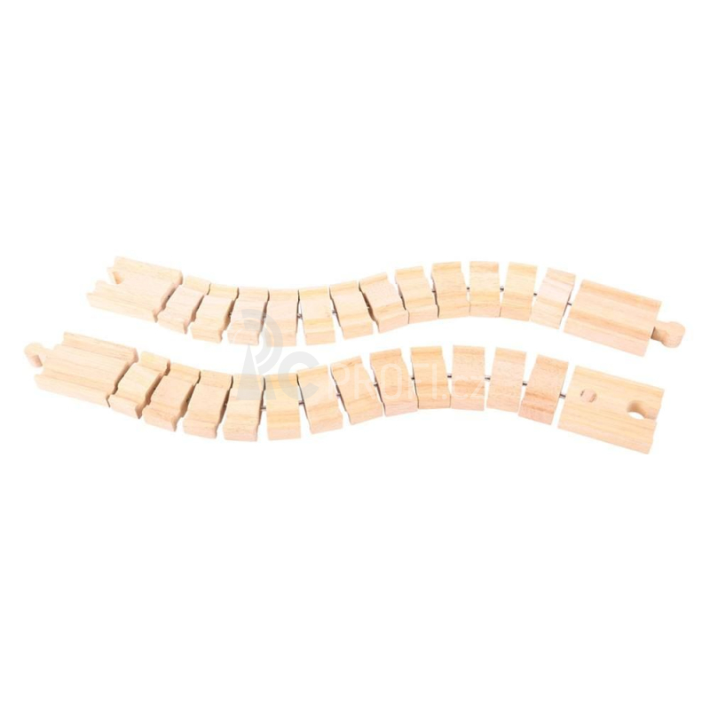 Bigjigs Rail Ohebná kolej 2 kusy