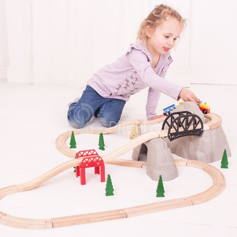 Bigjigs Rail Set vysokohorská dráha