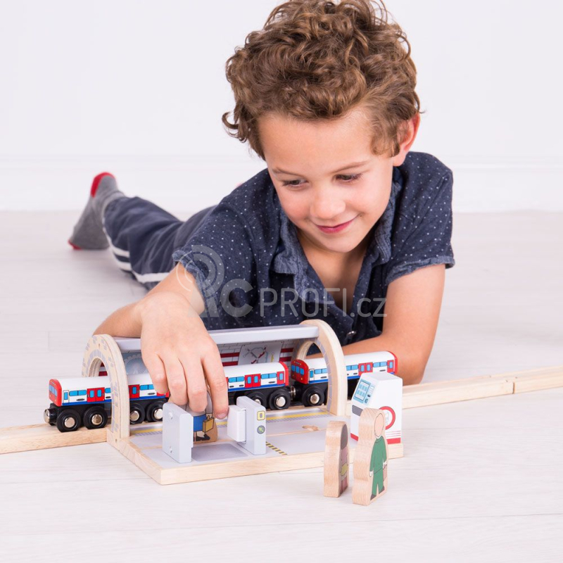Bigjigs Rail Stanice metra
