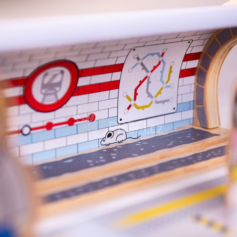 Bigjigs Rail Stanice metra