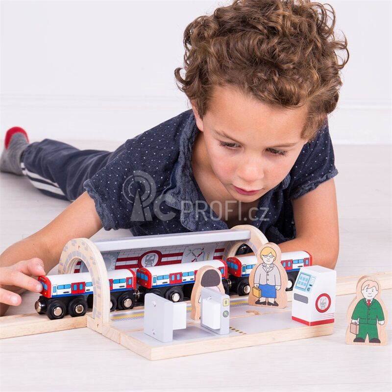 Bigjigs Rail Vagóny metra - poškozený obal