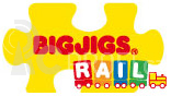 Bigjigs Rail Vláčkodráha Services a stůl