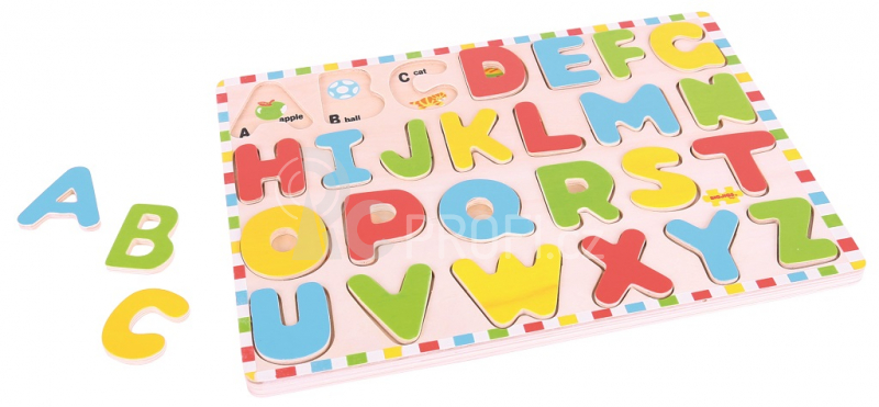 Bigjigs Toys Anglická abeceda s obrázky