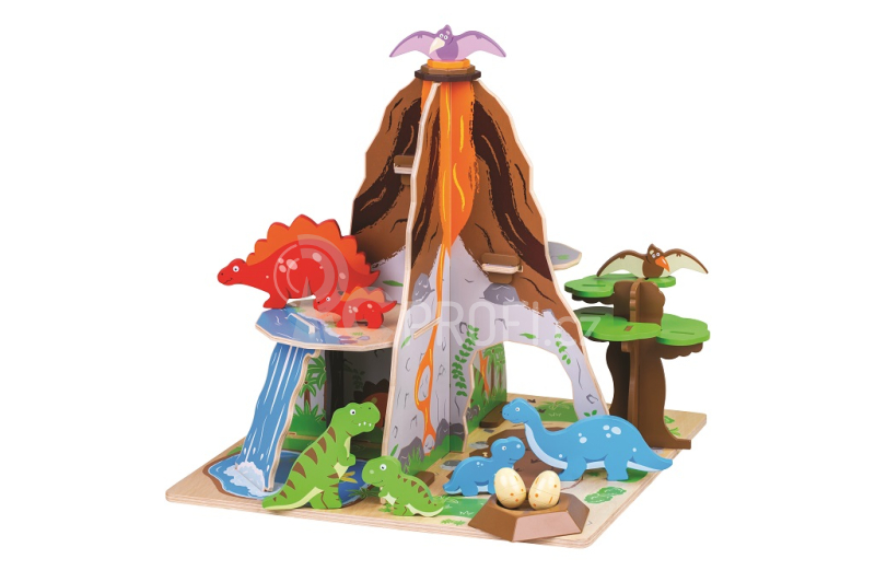 Bigjigs Toys Dinopark ostrov dinosaurů
