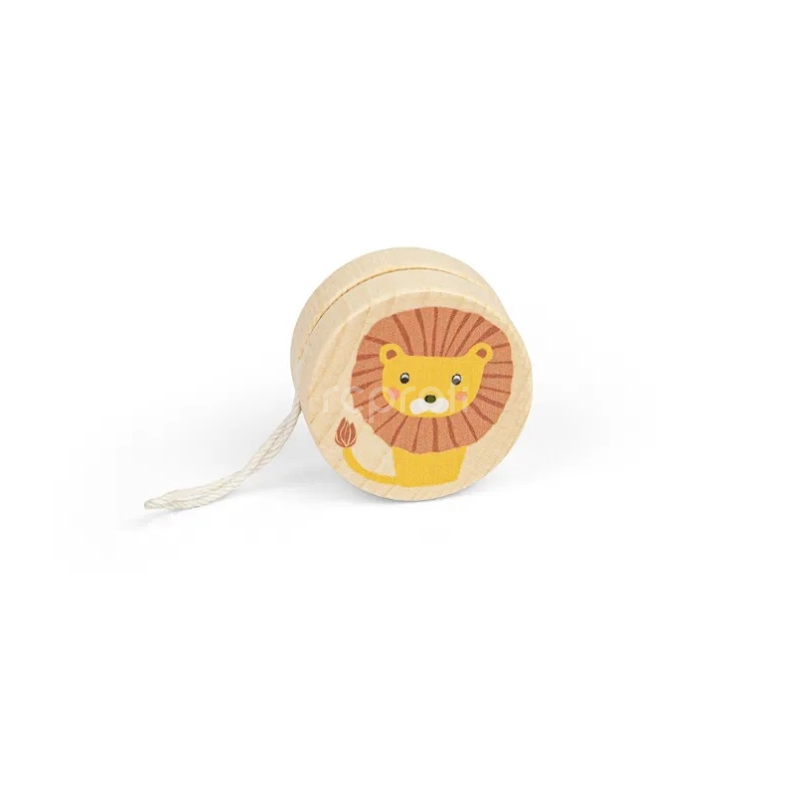 Bigjigs Toys Drevené jojo Lev