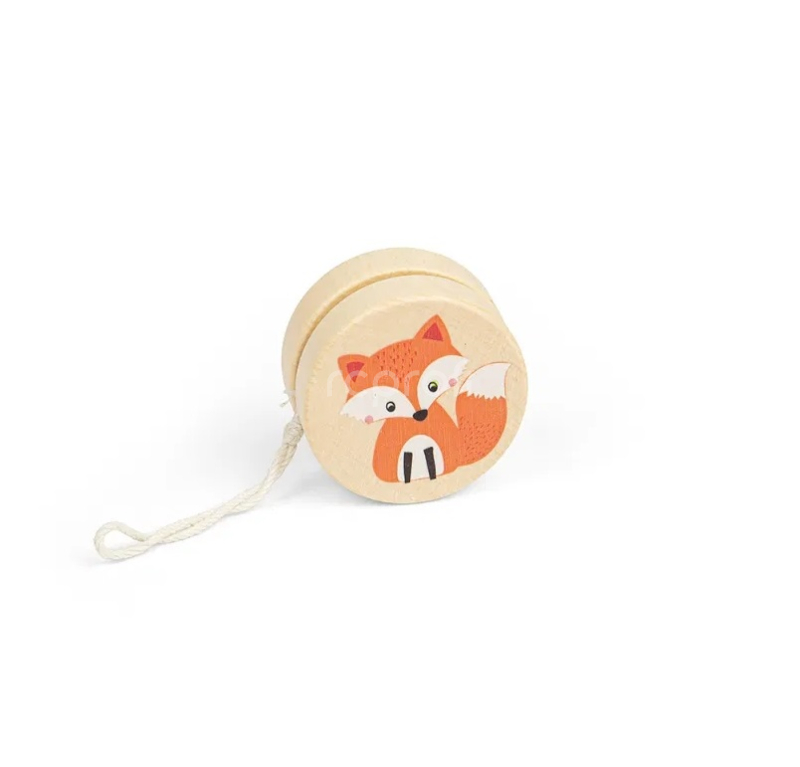 Bigjigs Toys Dřevěné jojo Liška
