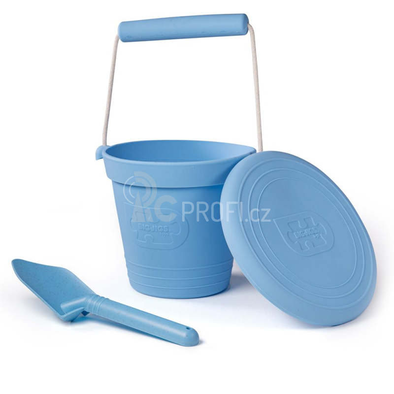 Bigjigs Toys Frisbee modré Powder