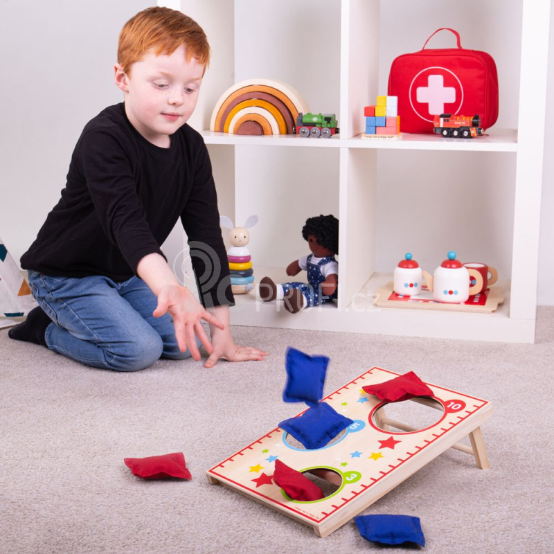 Bigjigs Toys Hra házení polštářky