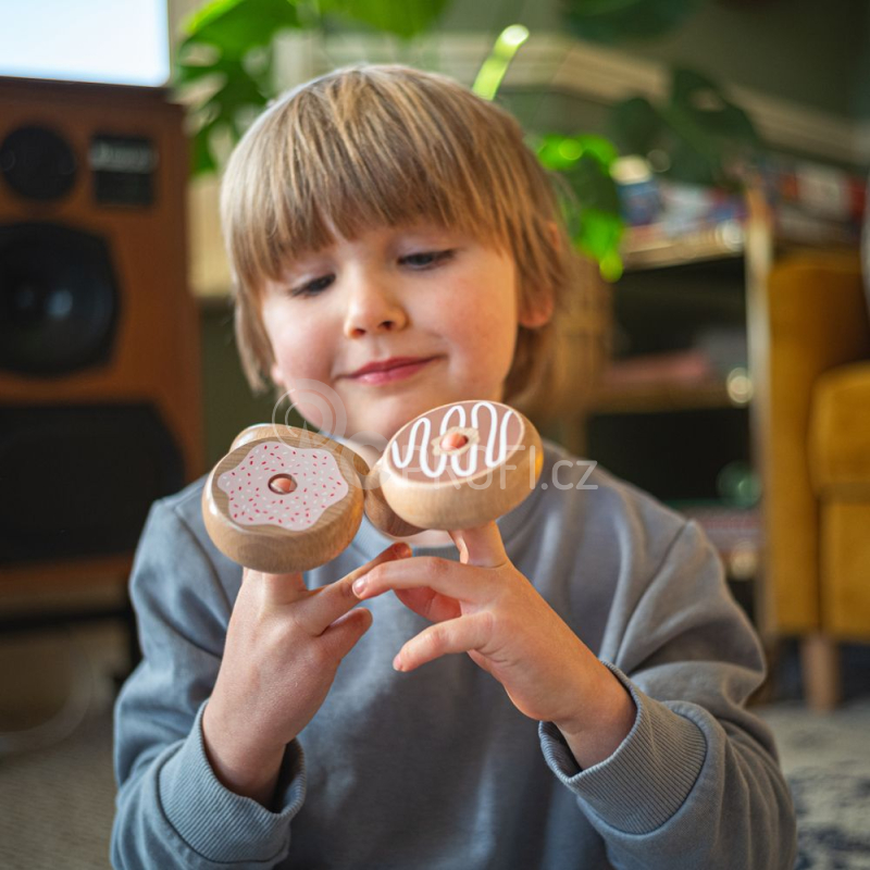 Bigjigs Toys Krabička s donuty
