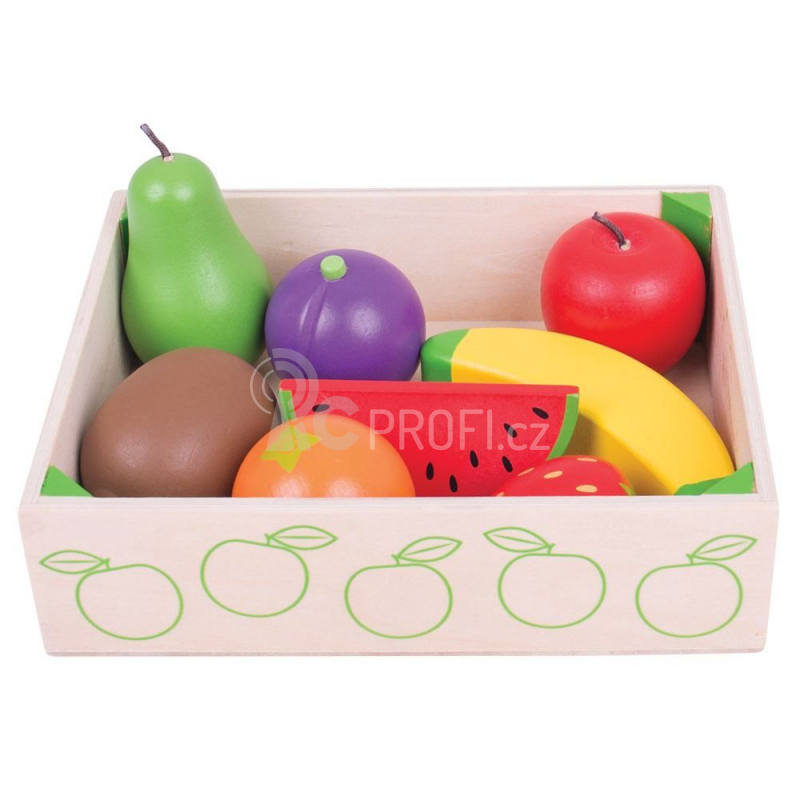 Bigjigs Toys Krabička s ovocem