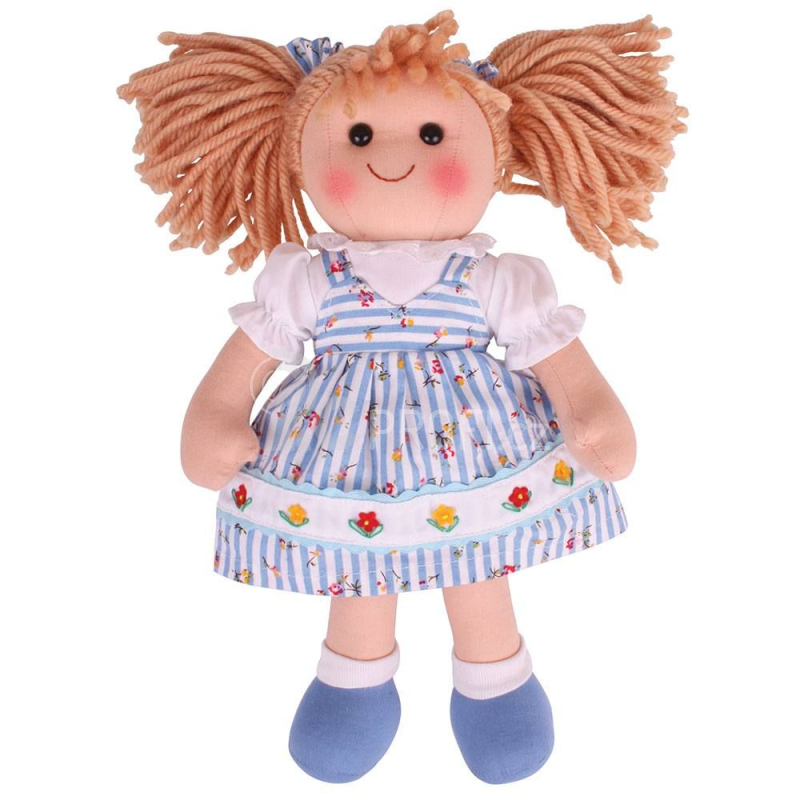 Bigjigs Toys Látková panenka Christina 34 cm