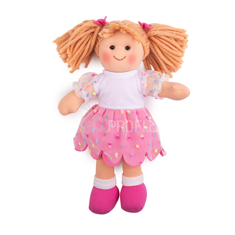 Bigjigs Toys Látková panenka Darcie 28 cm