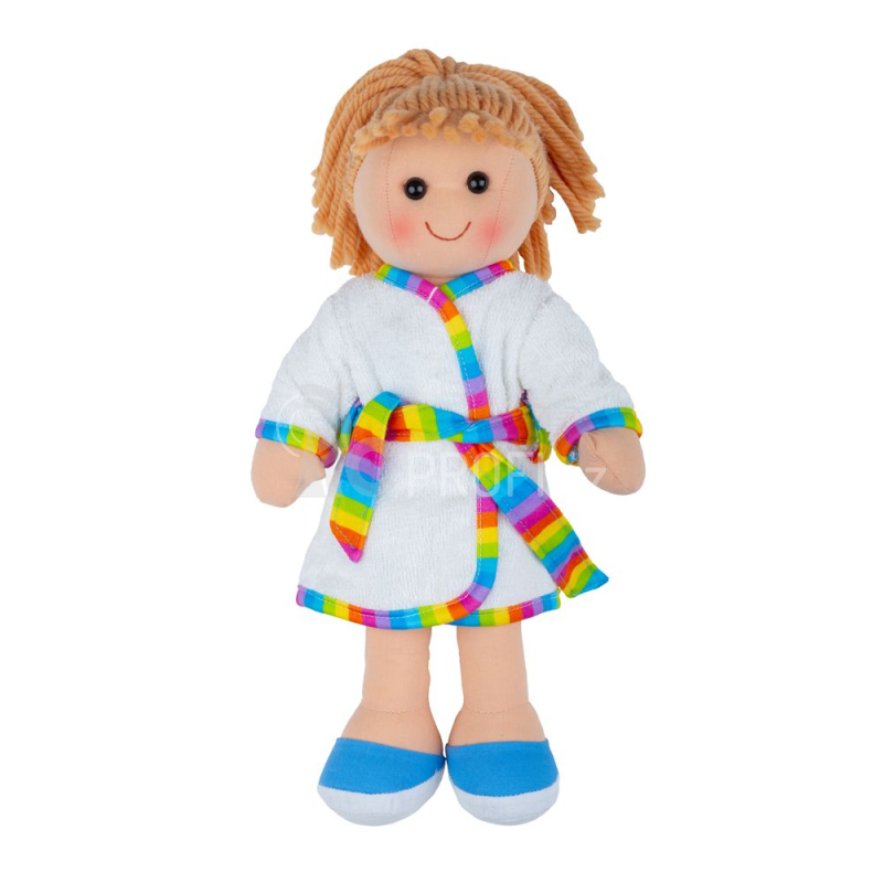 Bigjigs Toys Látková panenka Michelle 34 cm
