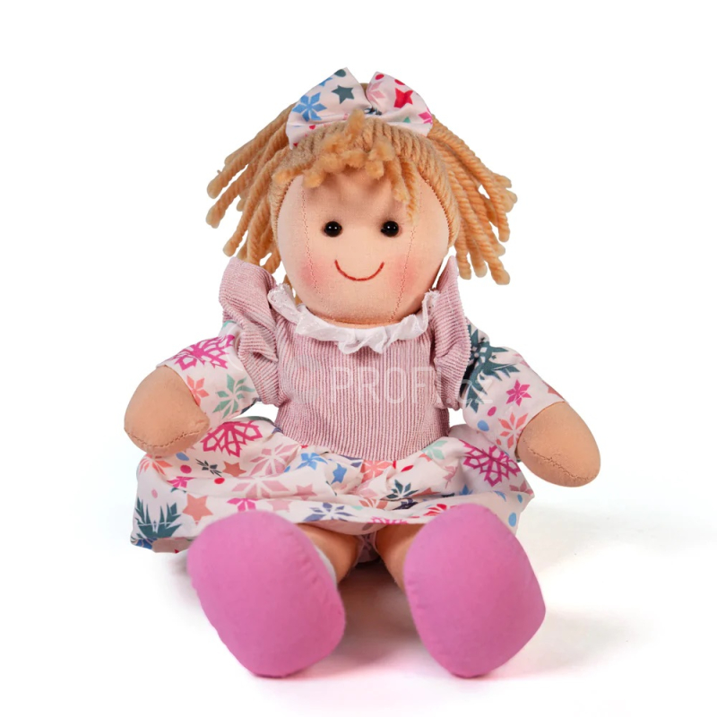 Bigjigs Toys Látková panenka Shannon 25 cm