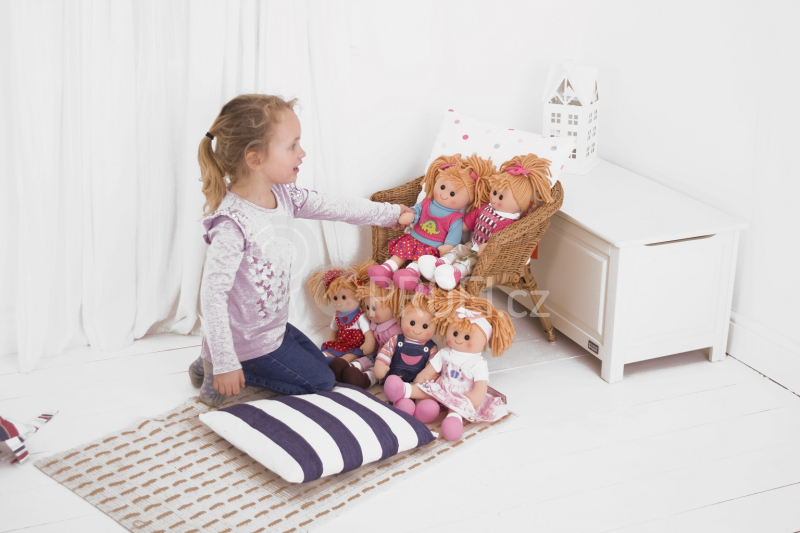 Bigjigs Toys Látková panenka Sophia 38 cm
