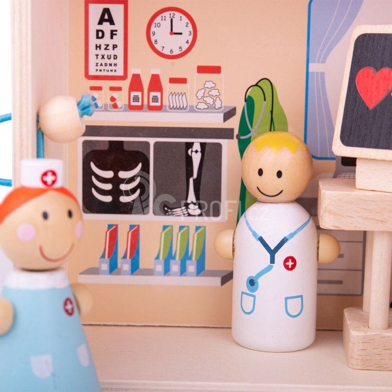 Bigjigs Toys Medvědí nemocnice