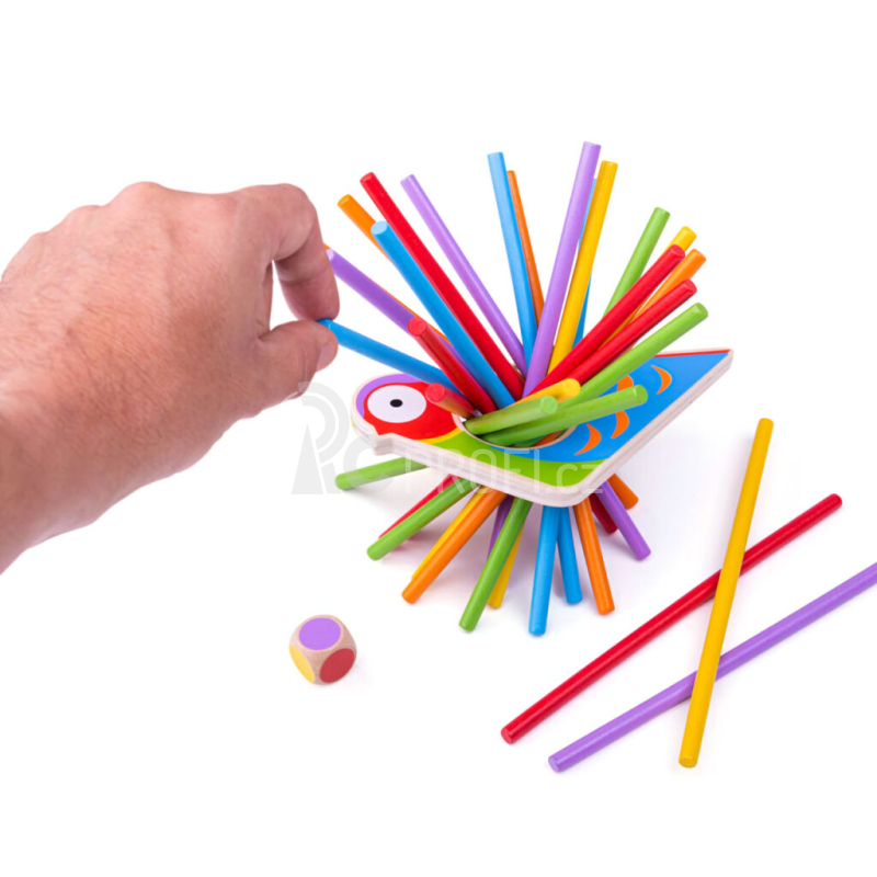 Bigjigs Toys Mikádo Vyzobej tyčinky - poškozený obal