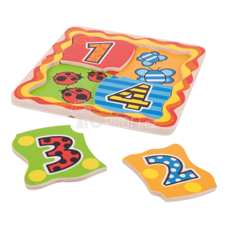 Bigjigs Toys Moje první počítací puzzle