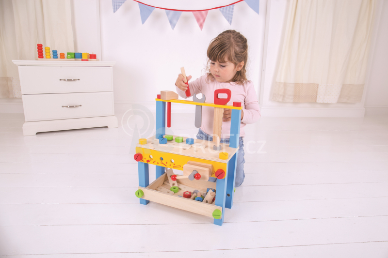 Bigjigs Toys Můj první pracovní stůl