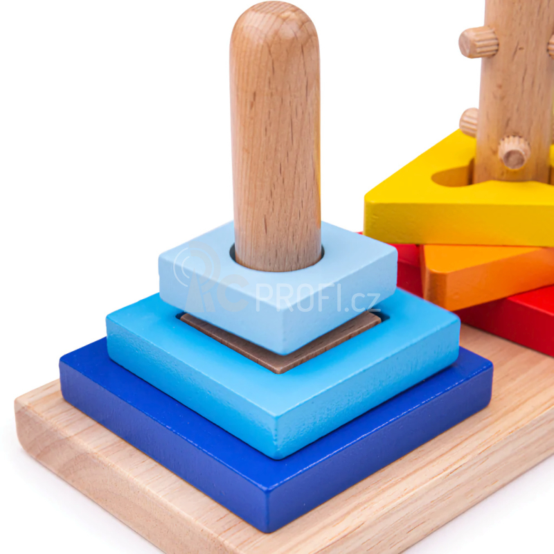 Bigjigs Toys Nasaď a otoč poškozený obal