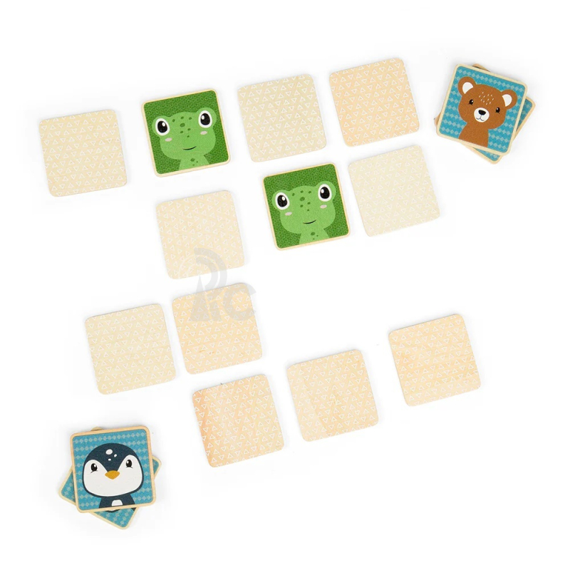 Bigjigs Toys Pexeso zvířecí zápas