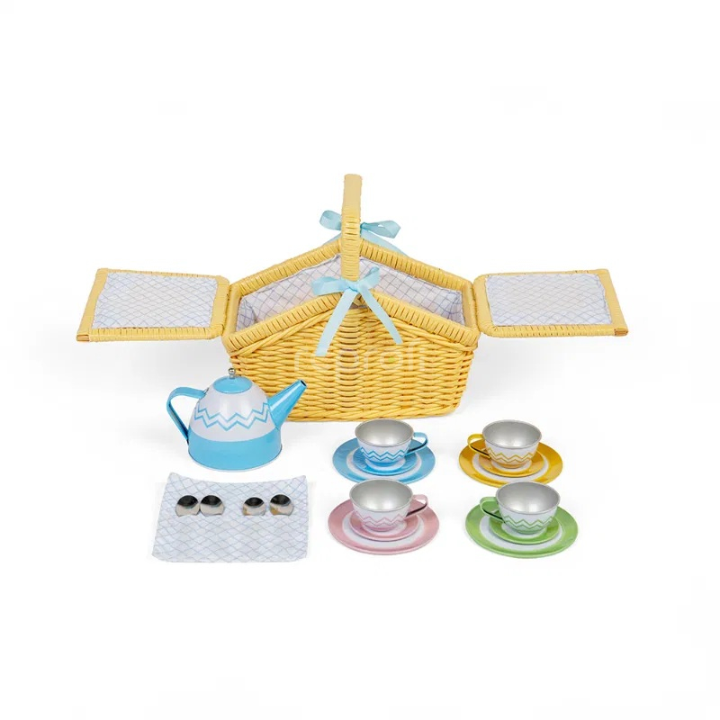 Bigjigs Toys Pikniková sada v košíku