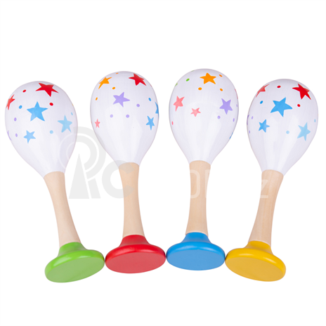 Bigjigs Toys Rumba koule hvězdičky 2 ks
