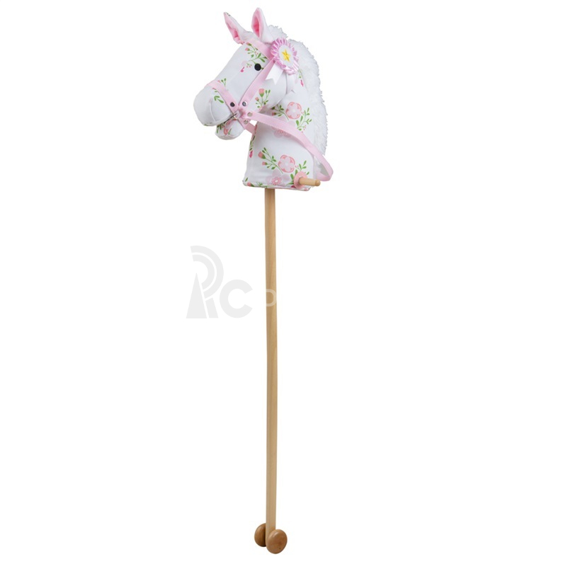 Bigjigs Toys Růžový kůň na tyči