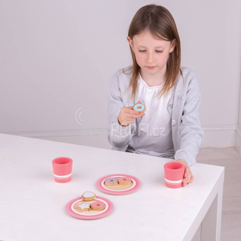 Bigjigs Toys Set na sušenky s mlékem
