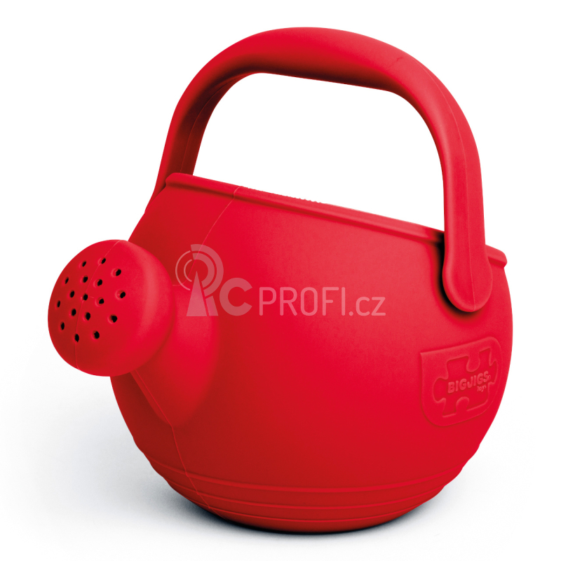 Bigjigs Toys Silikonová konvička červená Cherry