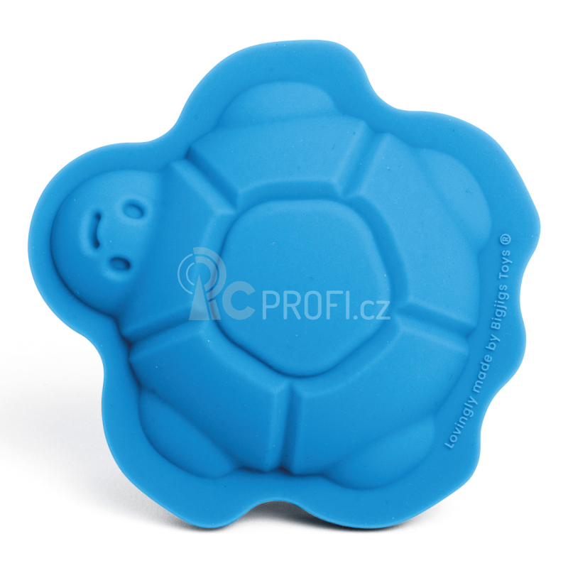 Bigjigs Toys Silikonové formičky modré Ocean