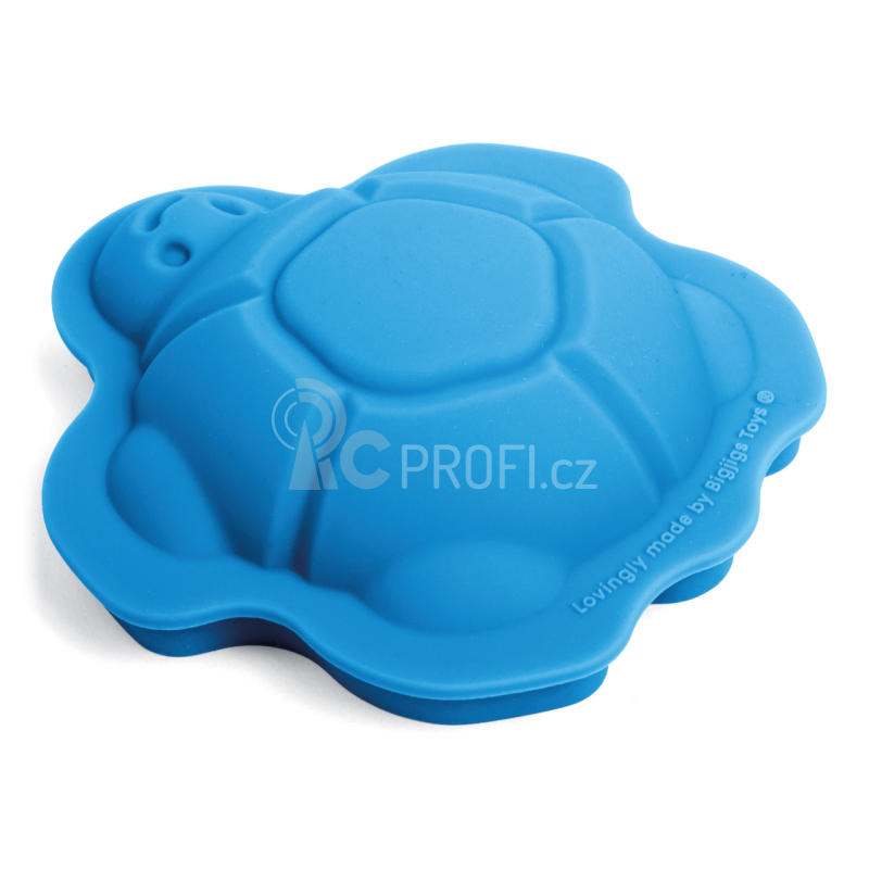Bigjigs Toys Silikonové formičky modré Ocean