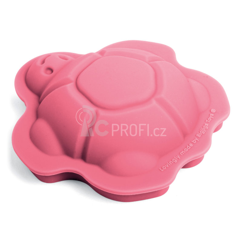 Bigjigs Toys Silikonové formičky růžové Coral