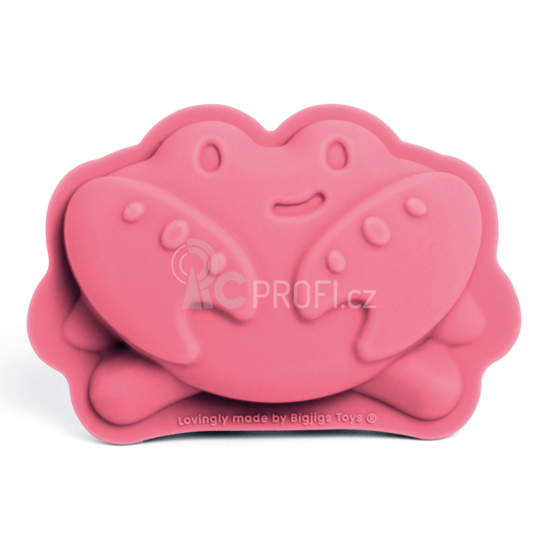 Bigjigs Toys Silikonové formičky růžové Coral
