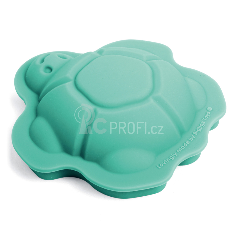 Bigjigs Toys Silikonové formičky zelené Eggshell