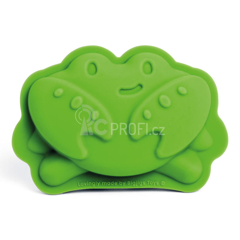 Bigjigs Toys Silikonové formičky zelené Meadow