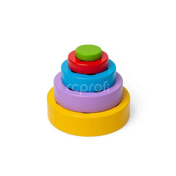 Bigjigs Toys Skládací květinová věž