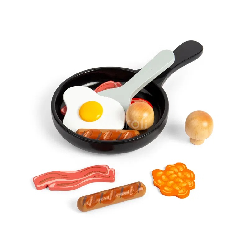 Bigjigs Toys Snídaně na pánvi