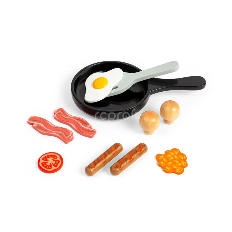 Bigjigs Toys Snídaně na pánvi