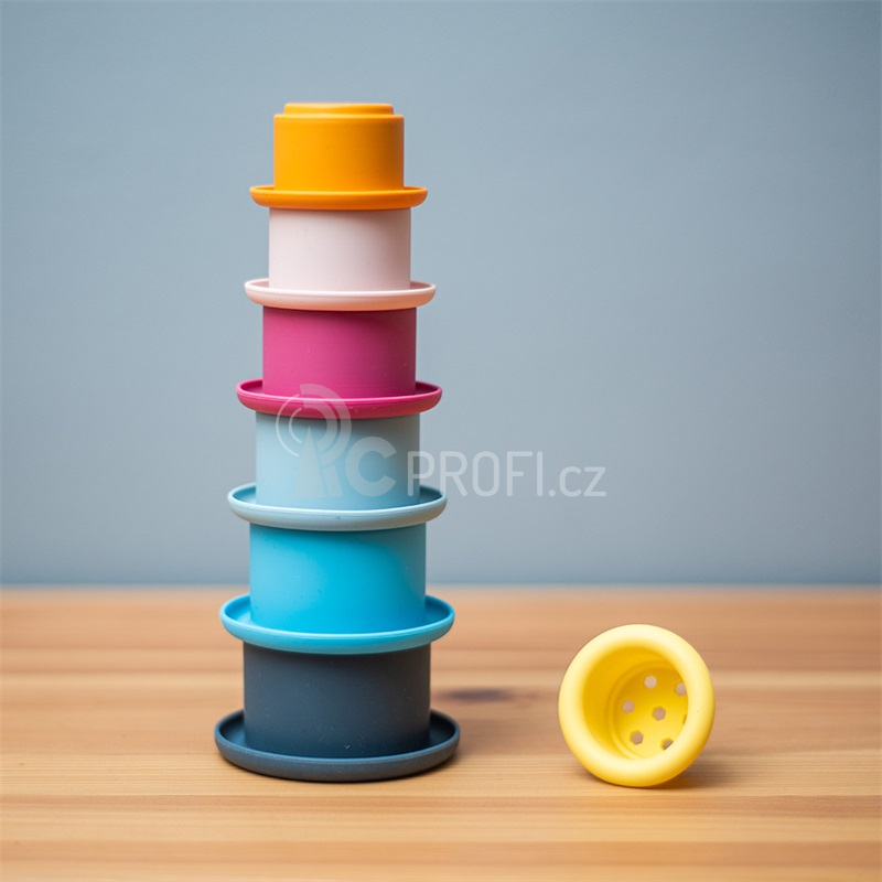 Bigjigs Toys Stohovací poháry