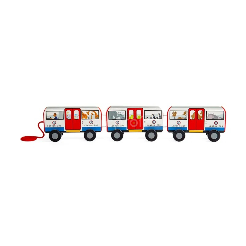 Bigjigs Toys Tahací hračka Londýnské metro